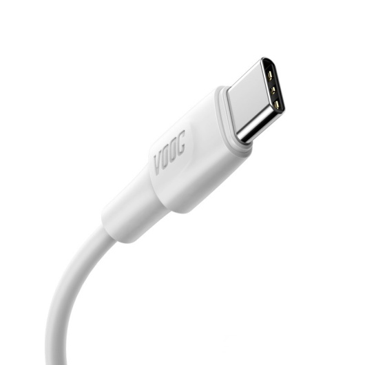 Кабель USB BASEUS White Series, USB VOOC - Type-C, 5A, 2 м, Белый