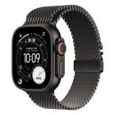 Apple Watch Ultra 3 (2025) Умные часы Apple Watch Ultra 3 2025 49mm Black Titanium Case with Black Titanium Milanese Loop M watch