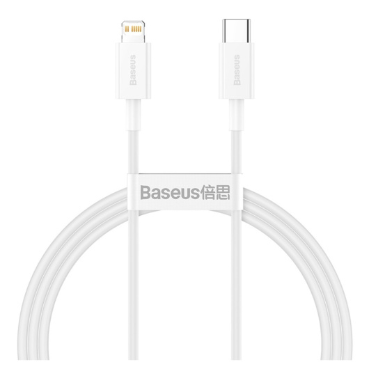 Кабель BASEUS Type-C / Lightning 20W 2м Белый