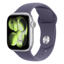 Apple Watch Series 11 Умные часы Apple Watch Series 11 46 мм Silver Aluminium Case with Purple Fog Sport Band S/M watch