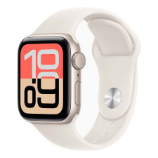 Apple Watch Series SE 3  (2025) Умные часы Apple Watch SE 3 (2025) 44мм Starlight Aluminum Case with Starlight Sport Band S/M watch