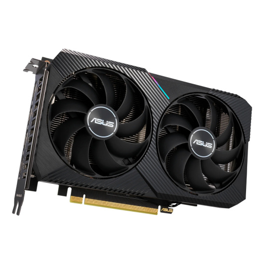 Видеокарта ASUS DUAL GeForce RTX 3060 Ti V2 MINI OC (DUAL-RTX3060TI-O8G-MINI-V2), Retail