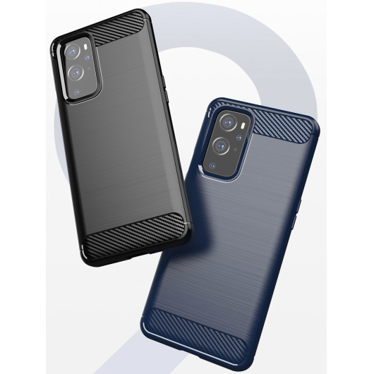 Чехол Carbon для OnePlus 9 Черный