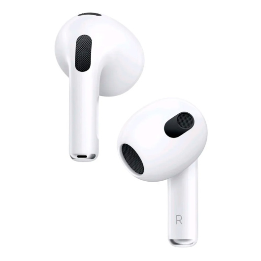 Беспроводные наушники Apple AirPods 3 с проводным зарядным футляром (MPNY3ZM/A) белые