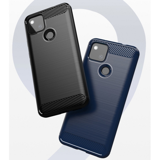 Защитный чехол Carbon для Google Pixel 5a Черный