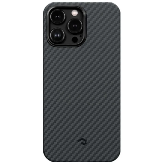 Чехол Pitaka MagEZ Case 4 для iPhone 15 Pro Max 6.7" Черный/Серый 1500D