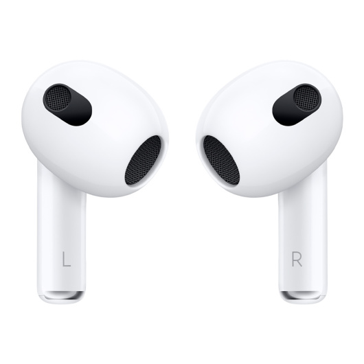 Беспроводные наушники Apple AirPods 3 с проводным зарядным футляром (MPNY3ZM/A) белые