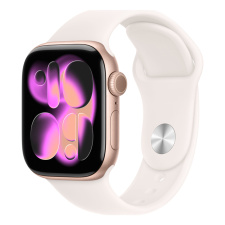 Apple Watch Series 11 Умные часы Apple Watch Series 11 46 мм Rose Gold Aluminium Case with Light Blush Sport Band S/M watch