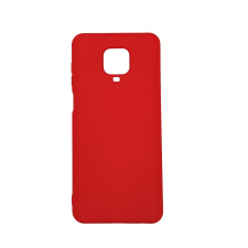 Силиконовый чехол бампер Monarch для Xiaomi Redmi Note 9 Pro Красный 