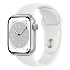 Apple Watch Series 8 Умные часы Apple Watch Series 8 45 мм Aluminium Case Sport Band Серебристый S/M (Global) watch