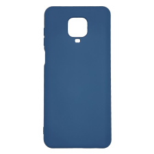Силиконовый чехол бампер Monarch для Xiaomi Redmi Note 9 Pro Синий 