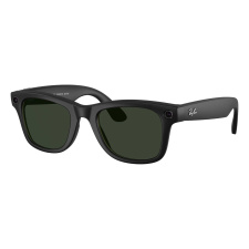 Умные очки Ray-Ban Wayfarer (Gen 2) Shiny Black Clear/Graphite Green (150-50)