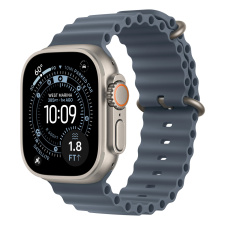 Apple Watch Ultra 3 (2025) Умные часы Apple Watch Ultra 3 2025 49mm Natural Titanium Case with Anchor Blue Ocean Band watch