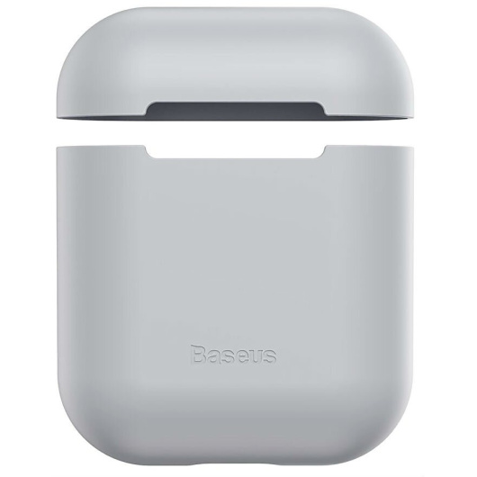 Чехол BASEUS Ultrathin для Airpods 1/2, серый