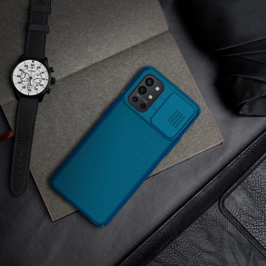 Чехол Nillkin CamShield Pro для OnePlus 9R Синий