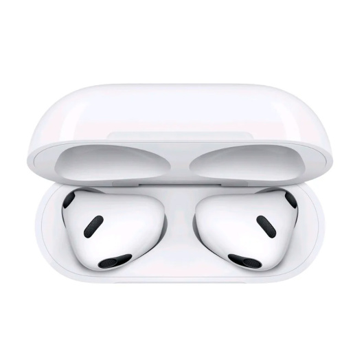 Беспроводные наушники Apple AirPods 3 с проводным зарядным футляром (MPNY3ZM/A) белые