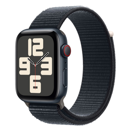 Умные часы Apple Watch Series SE 2023 44мм Aluminum Case with Sport Loop Темная ночь