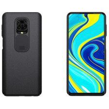 Чехол бампер Nillkin CamShield для Xiaomi Redmi Note 9 Pro Черный
