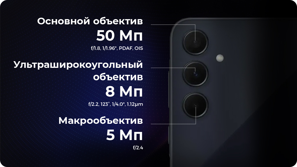 Samsung Galaxy A35 5G 6/128Gb A356E Голубой