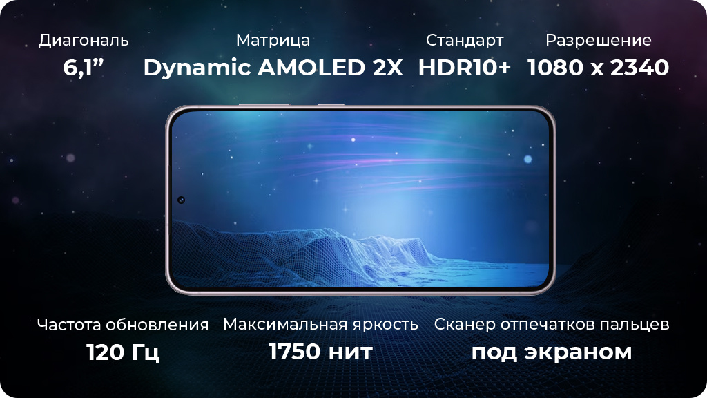 Samsung Galaxy S23 8/512GB Черный фантом