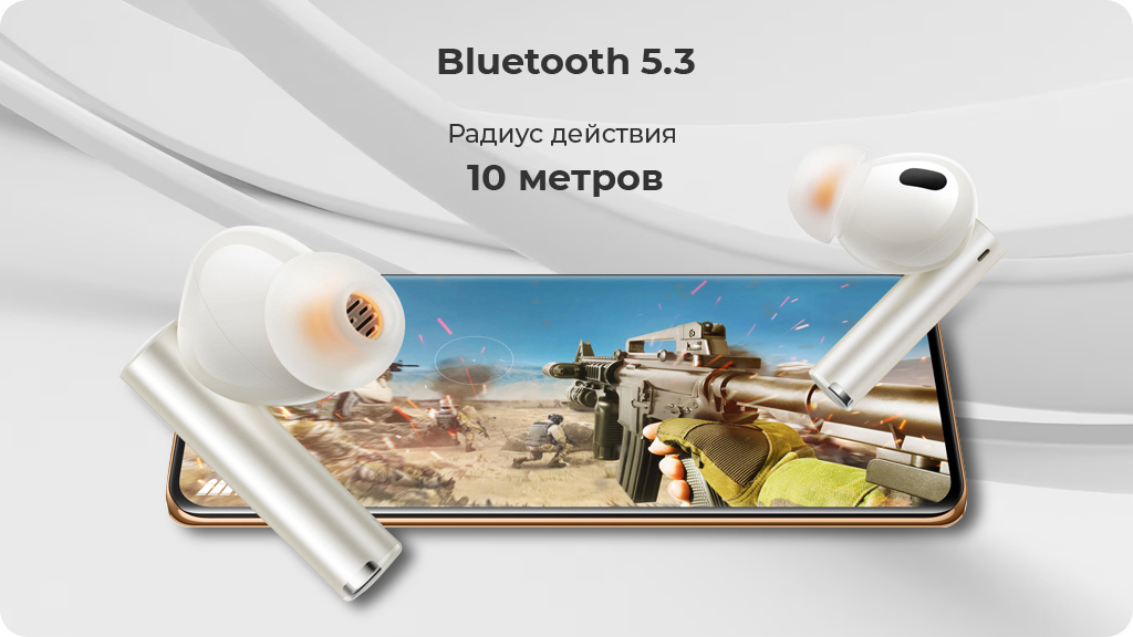 Беспроводные наушники Realme Buds Air 5 Pro Белые