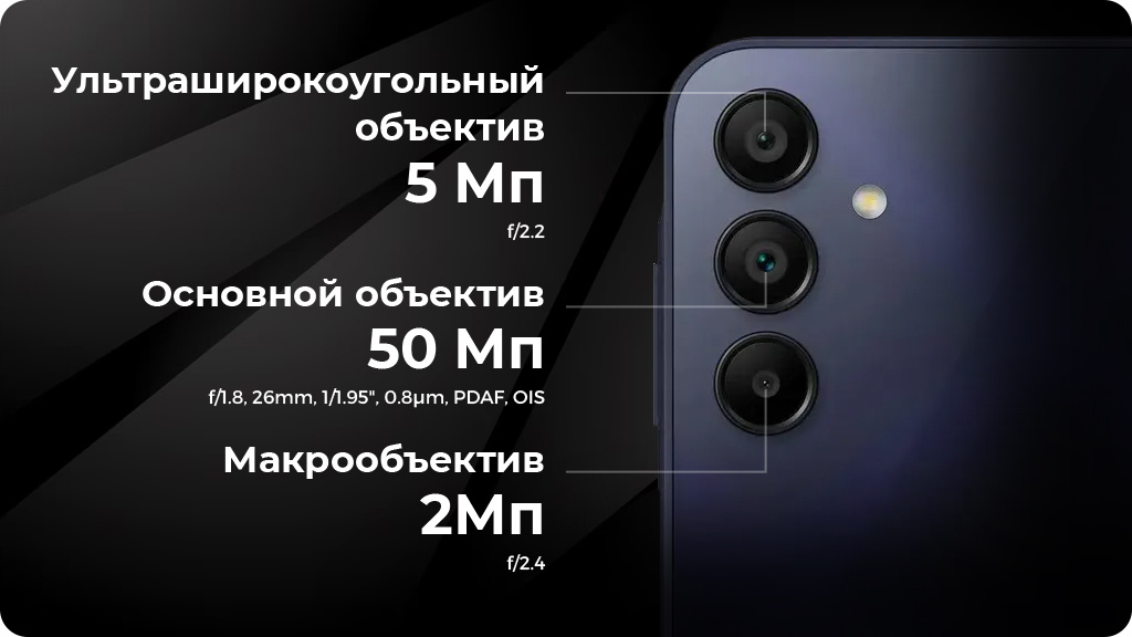 Samsung Galaxy A15 4G 4/128Gb Желтый