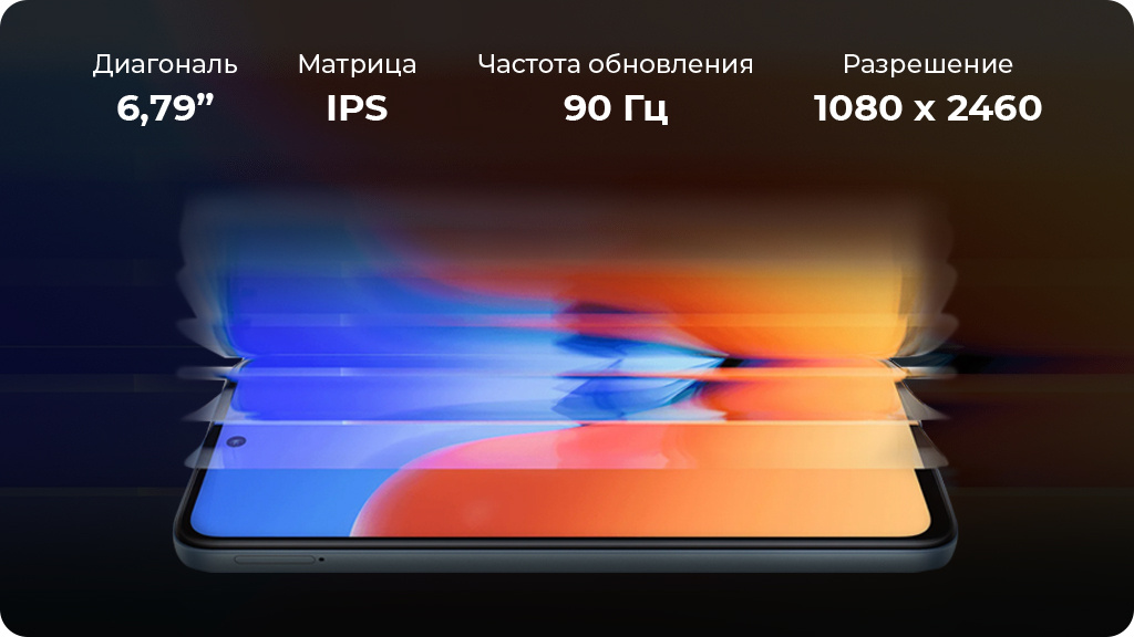 Xiaomi Redmi 12 8/128Gb Серебристый Global Version