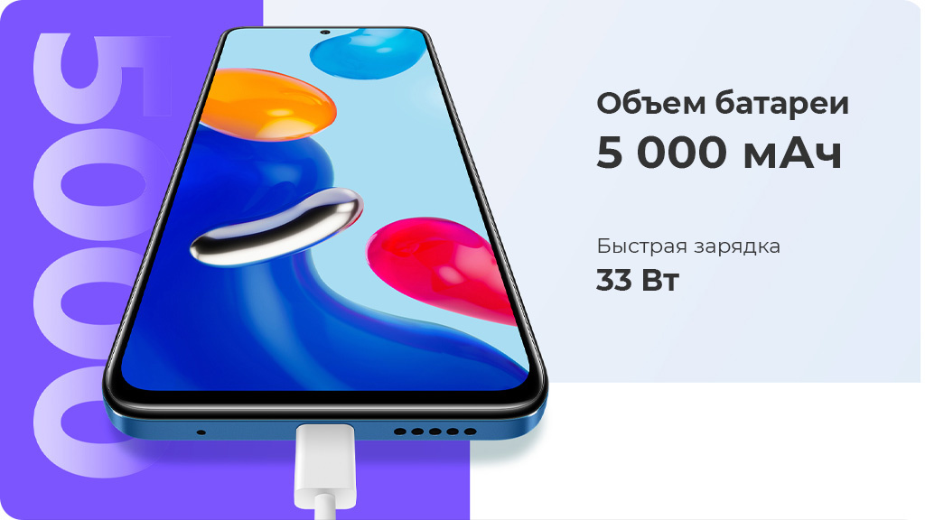 Xiaomi Redmi Note 11 4/128Gb NFC Голубой