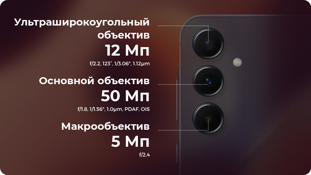 Samsung Galaxy A55 5G 8/256GB A556E Голубой