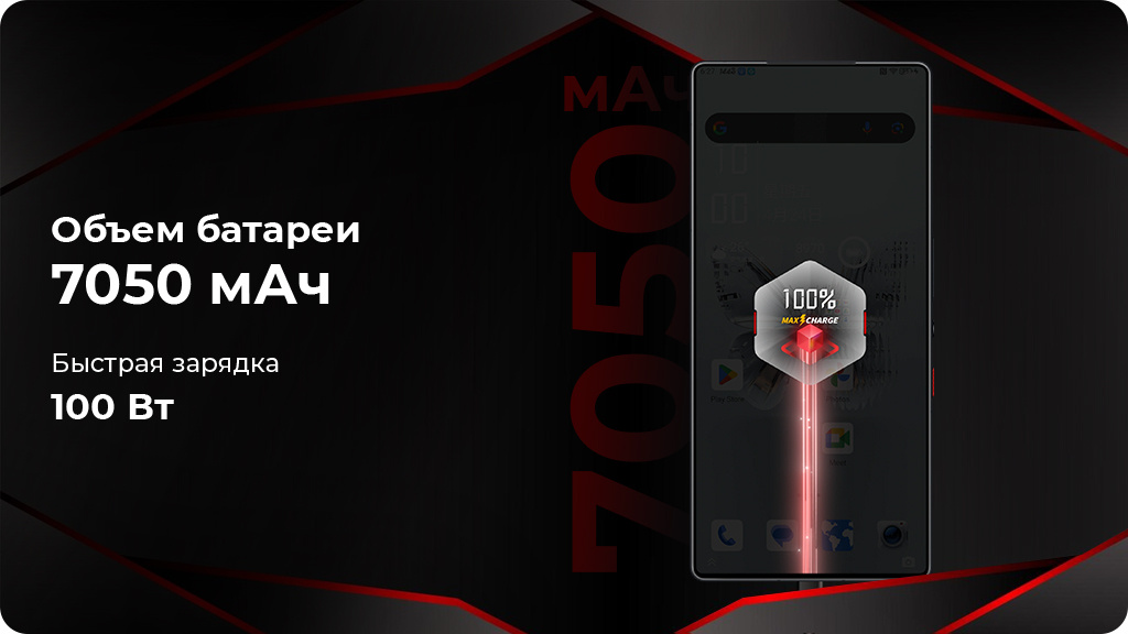 ZTE Nubia Red Magic 10 Pro 16/512Gb Белый (Moonlight) Global