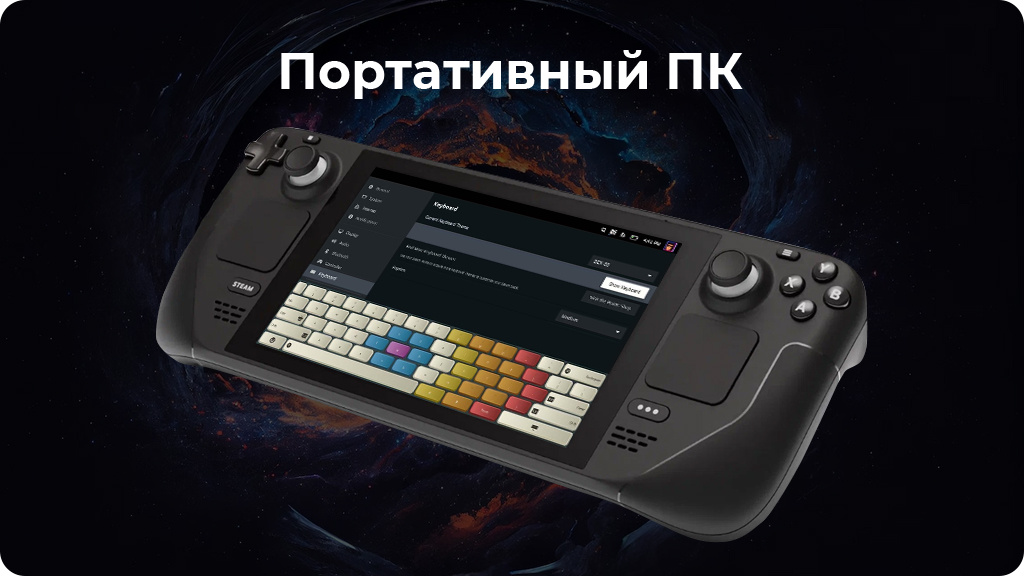 Игровая портативная консоль Valve Steam Deck OLED 512Gb