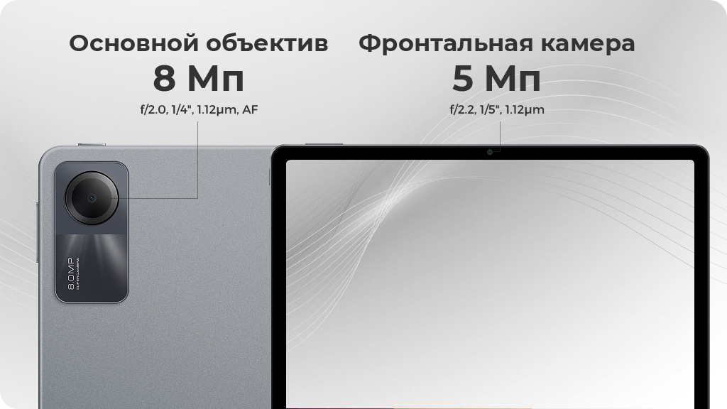 Планшет Xiaomi Redmi Pad SE 8/128Gb WIFI Серый