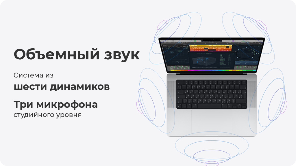 Ноутбук Apple MacBook Pro 16 2023 M3 Pro 18GB/512GB Серебристый (MRW43)